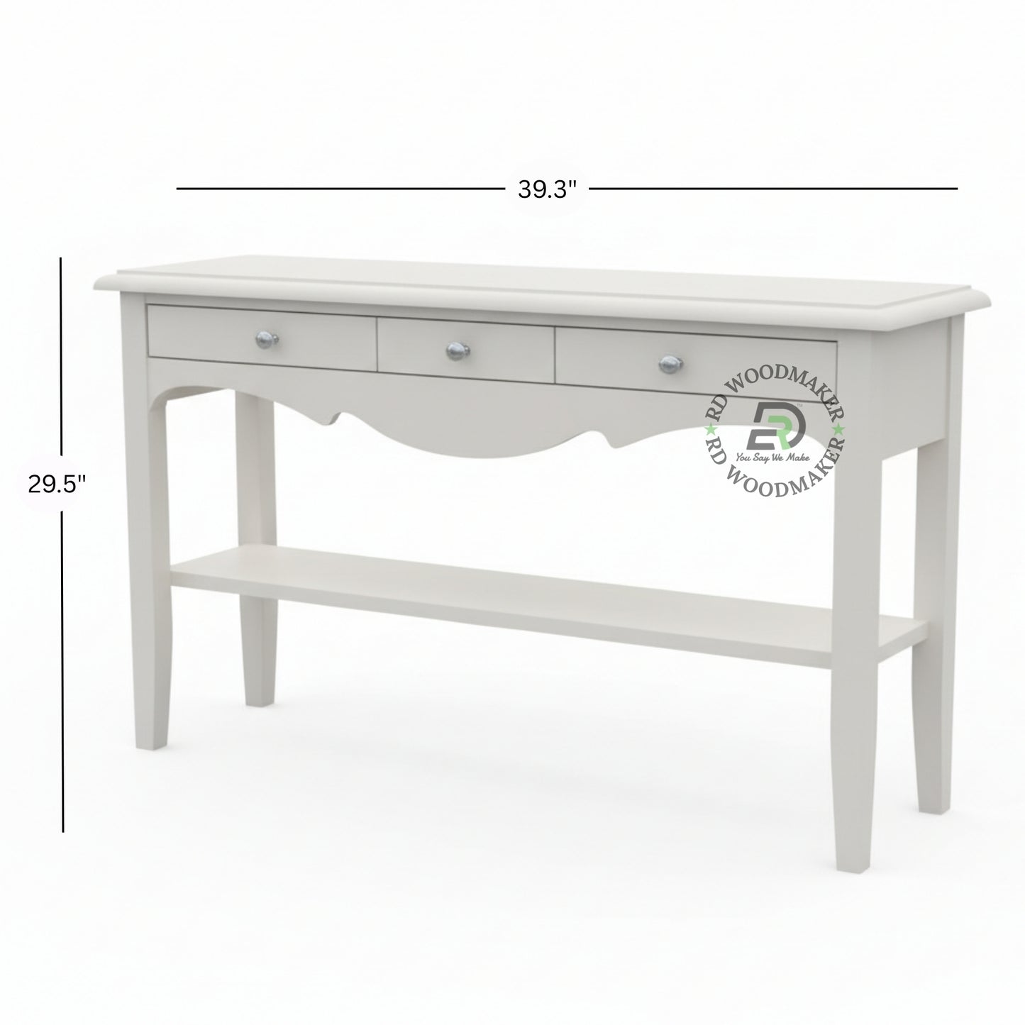  CLASSIC STORAGE CONSOLE TABLE WITH SHELF
