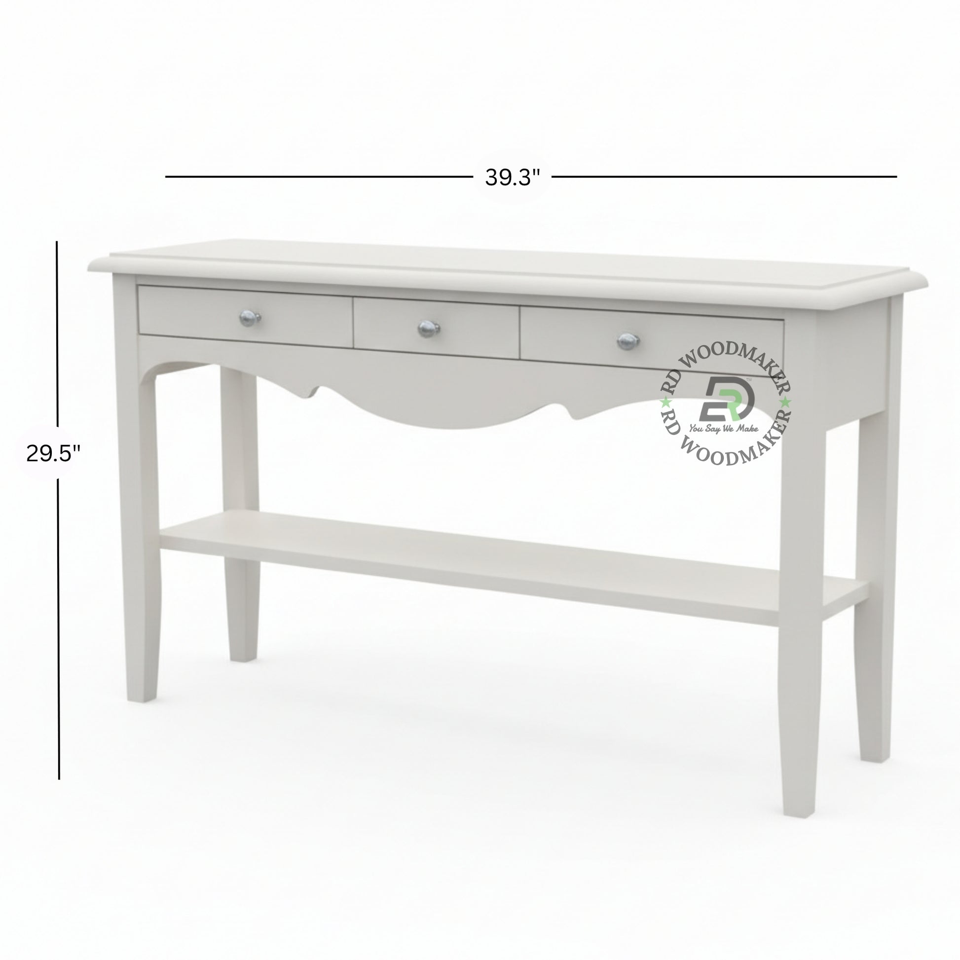  CLASSIC STORAGE CONSOLE TABLE WITH SHELF
