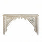 HANDCARVED ARCH DESIGN CONSOLE TABLE