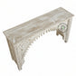 HANDCARVED ARCH DESIGN CONSOLE TABLE
