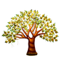 TREE OF LIFE METAL WALL DECOR