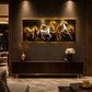 RUNNING HORSES METAL WALL DECOR