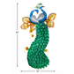 ROYAL PEACOCK METAL WALL DECOR