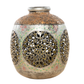 HANDCRAFTED DECORATIVE METAL VASE