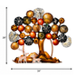 MODERN METALLIC TREE WALL DECOR