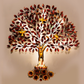 TREE OF LIFE WITH BIRDS METAL WALL DECOR