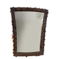 HANDCRAFTED WOODEN WALL MIRROR