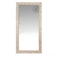 ORNATE HAND CARVED FULL LENGTH WOODEN MIRROR