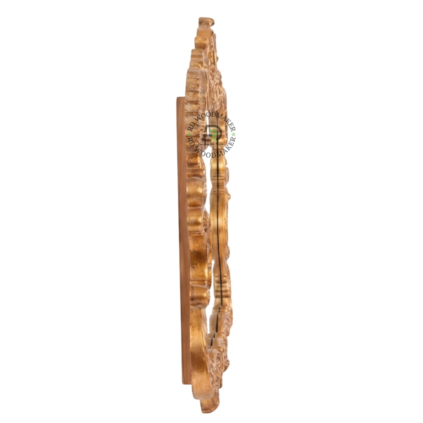 ROYAL ORNATE GOLD CARVED WALL MIRROR