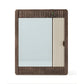 CONTEMPORARY SLIDING PANEL WOODEN WALL MIRROR