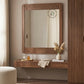 CONTEMPORARY SLIDING PANEL WOODEN WALL MIRROR
