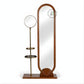 LUXURY FLOOR STANDING MIRROR WITH SIDE SHELVES