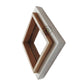 MINIMAL SQUARE FRAME WOODEN MIRROR