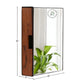 Compact Wooden Mirror Cabinet with Hidden Storage