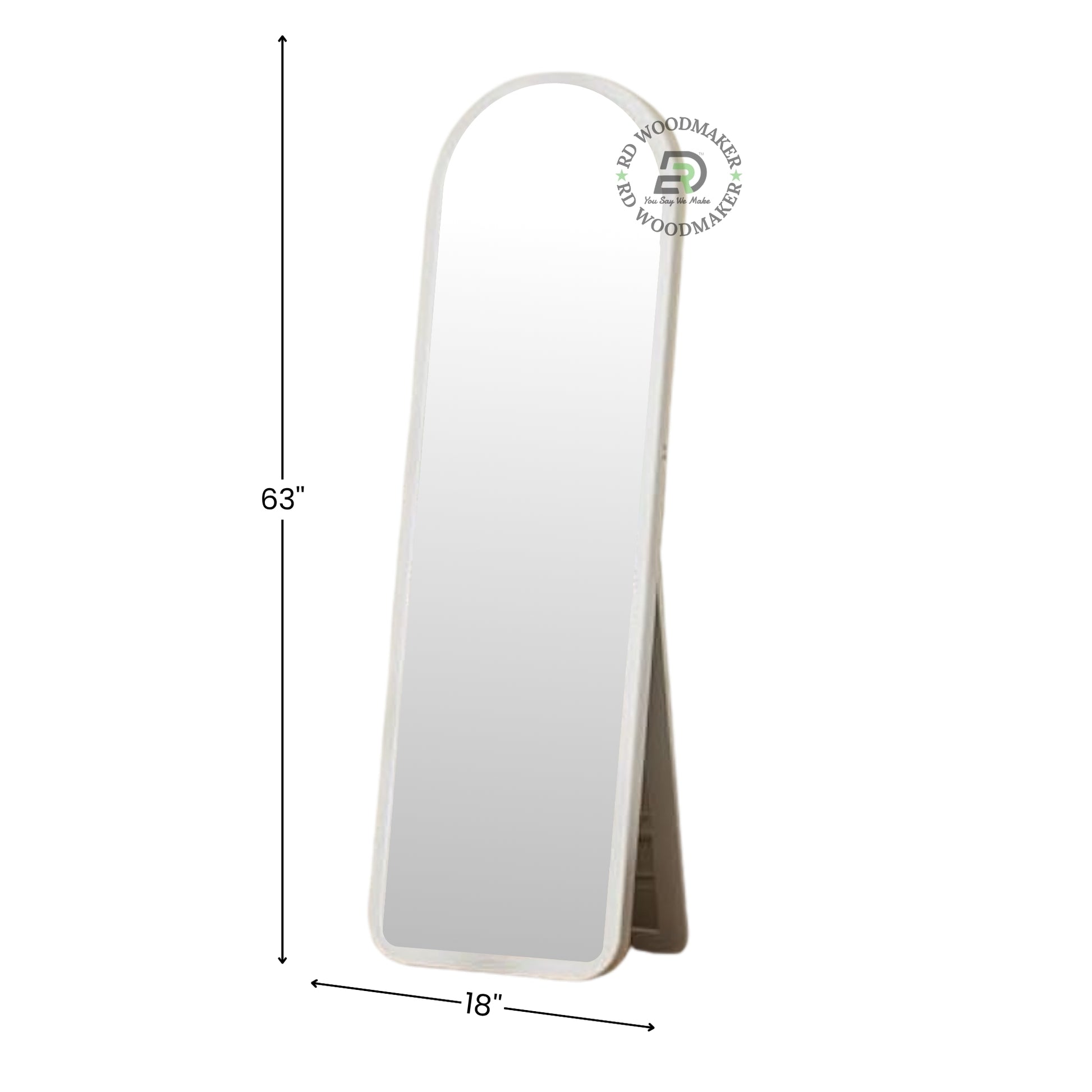 FULL LENGTH STANDING ARCH MIRROR
