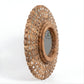 HANDCRAFTED SUNBURST WOODEN MIRROR