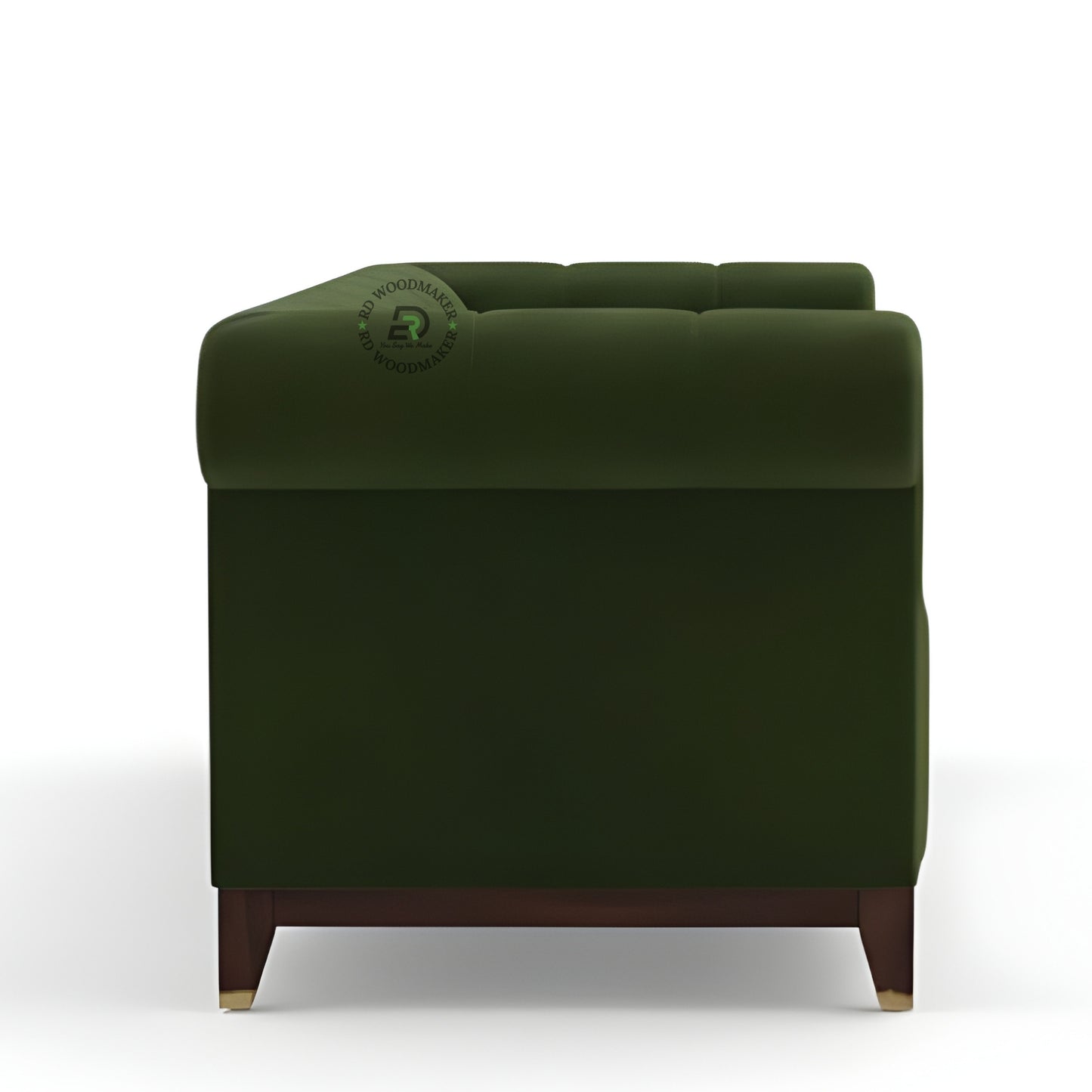 CLASSIC UPHOLSTERED SOFA WITH SKIRTED BASE