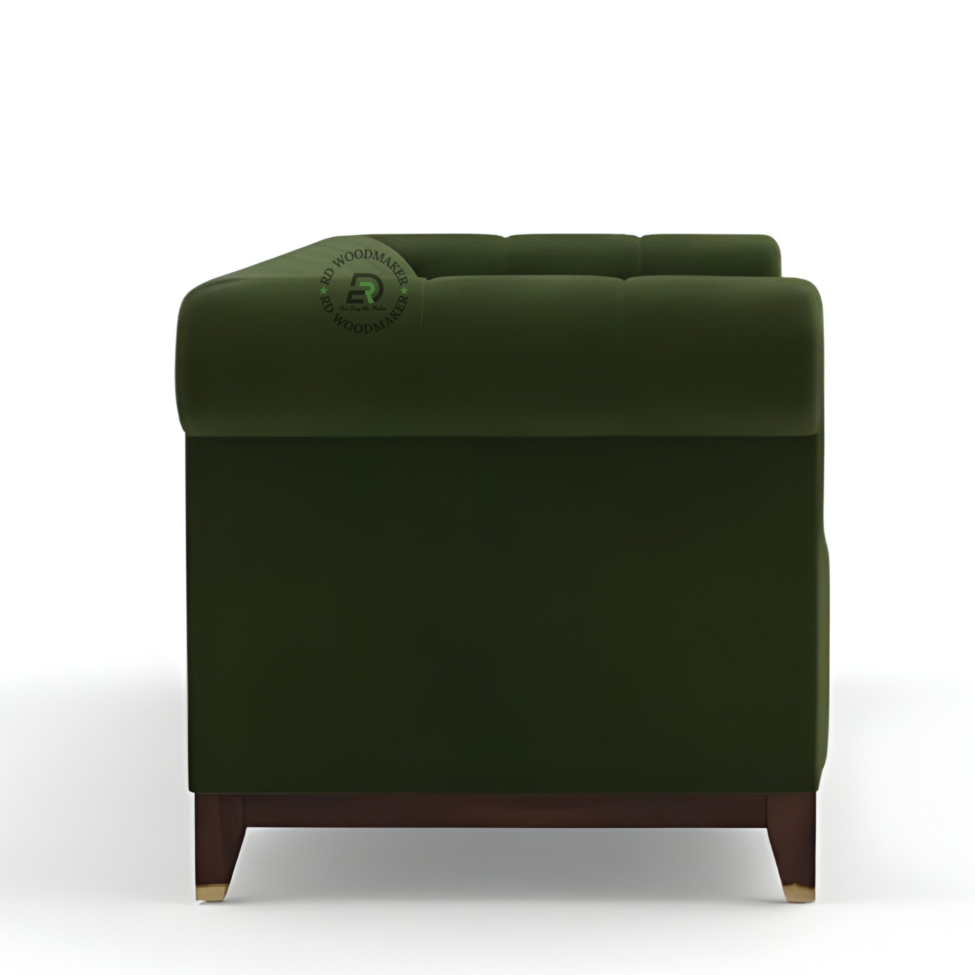 CLASSIC UPHOLSTERED SOFA WITH SKIRTED BASE