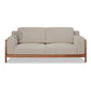 MODERN MINIMAL WOOD ARM SOFA