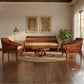 ROYAL CARVED WOODEN DIWAN SOFA WITH BACK REST