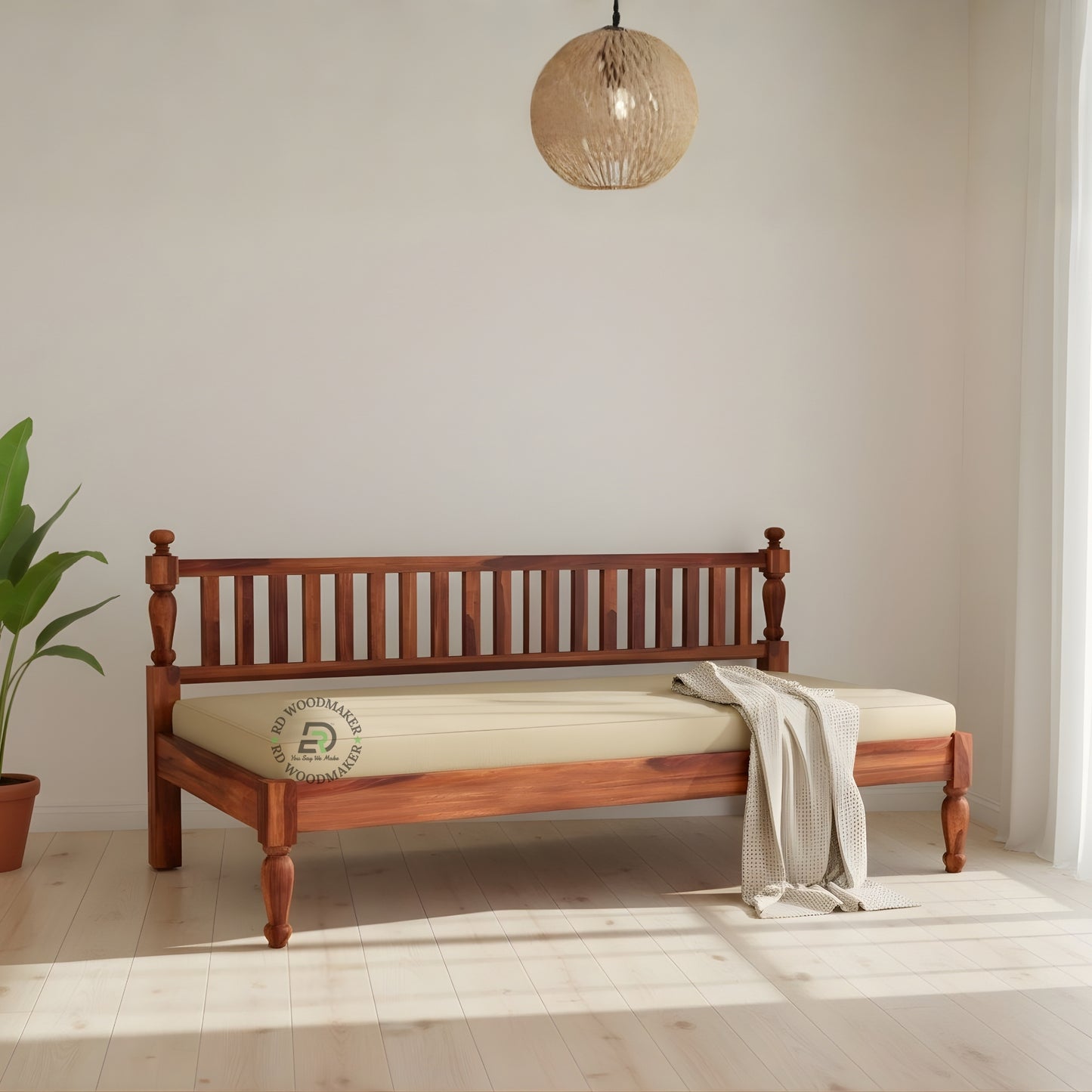 CLASSIC WOODEN DAYBED STYLE SOFA FRAME