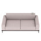  LUXURY CURVED VELVET SOFA WITH GOLD BASE