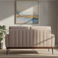  LUXURY CURVED VELVET SOFA WITH GOLD BASE