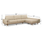 MODERN L SHAPED SECTIONAL SOFA WITH CHAISE
