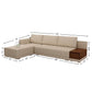 MODERN ACCENT ARMCHAIR SOFA WITH METAL FRAME