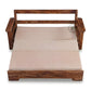 CONTEMPORARY WOODEN SOFA CUM BED WITH PULL OUT DESIGN