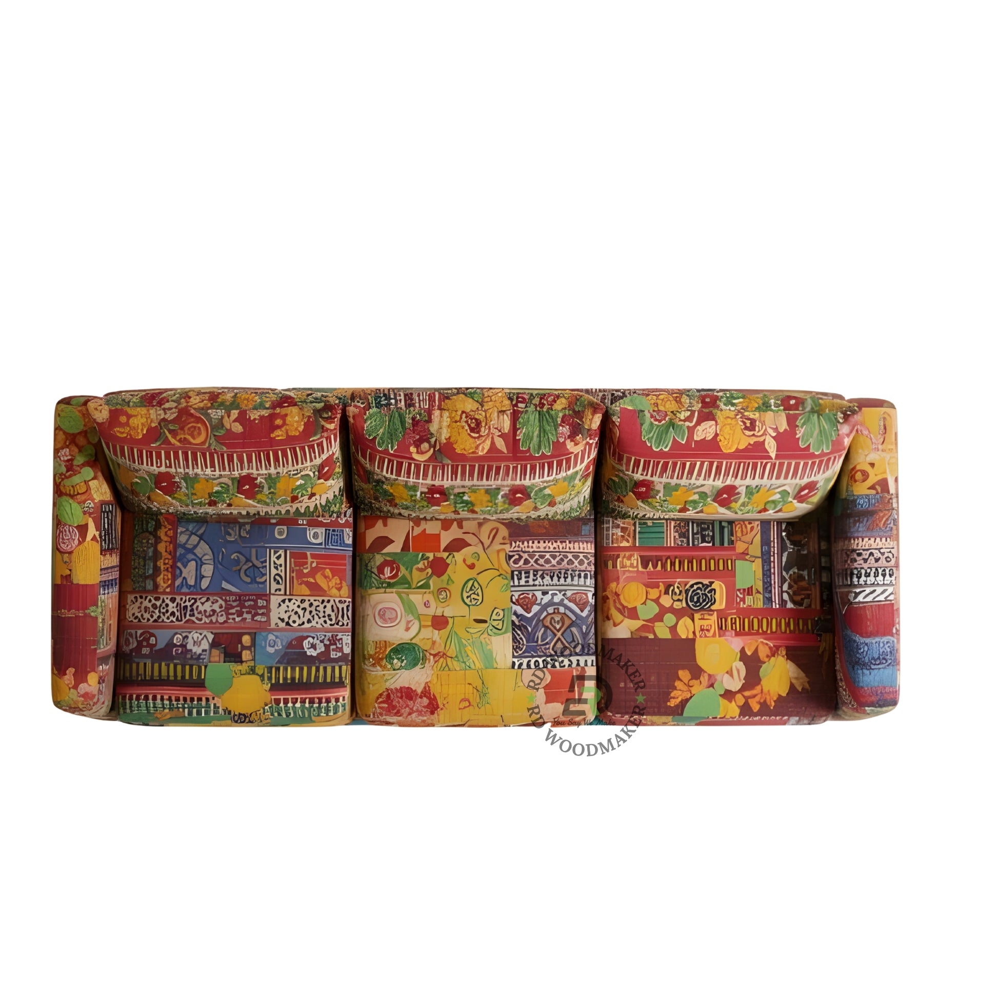 BOHO PATCHWORK KANTHA STYLE 3 SEATER SOFA