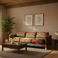 BOHO PATCHWORK KANTHA STYLE 3 SEATER SOFA
