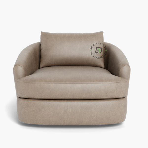 MODERN CURVED UPHOLSTERED LOUNGE SOFA