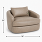 MODERN CURVED UPHOLSTERED LOUNGE SOFA