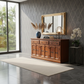 CLASSIC WOODEN SIDEBOARD WITH MULTIPLE DRAWERS AND DOORS