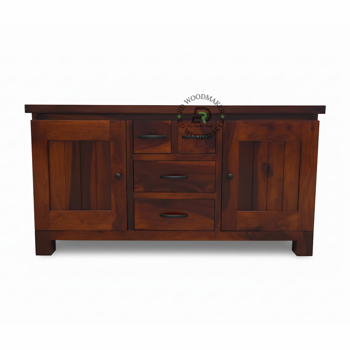 CLASSIC DARK FINISH STORAGE SIDEBOARD
