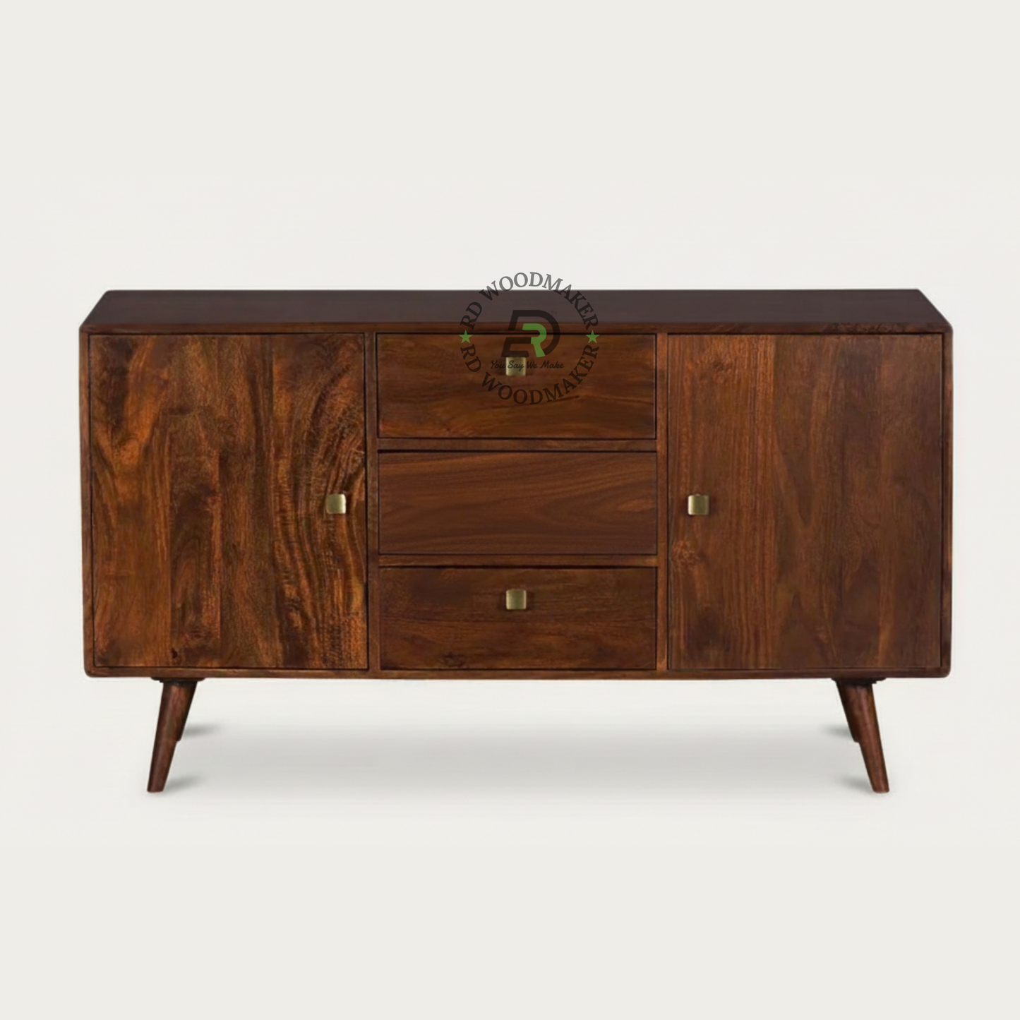 MID-CENTURY MODERN WOODEN SIDEBOARD