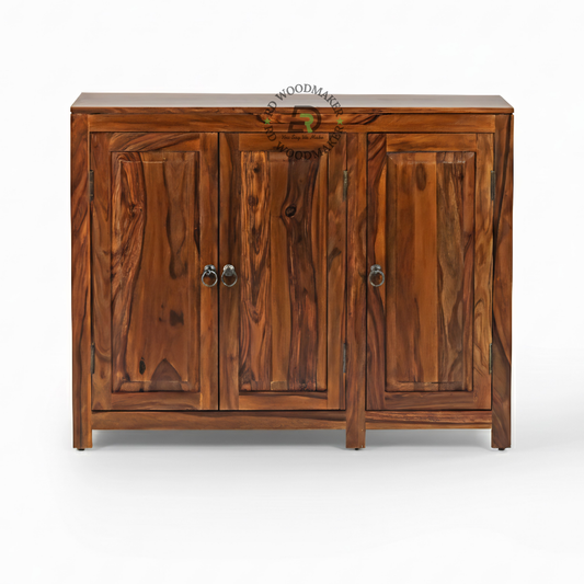 THREE DOOR CLASSIC WOODEN SIDEBOARD