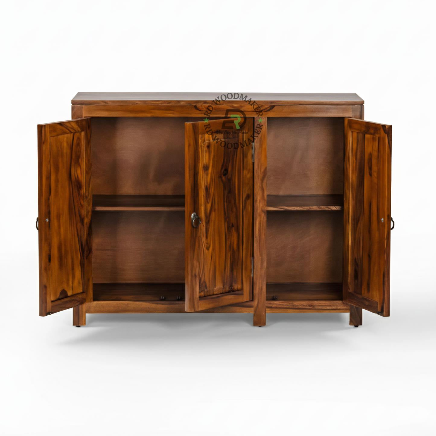 THREE DOOR CLASSIC WOODEN SIDEBOARD