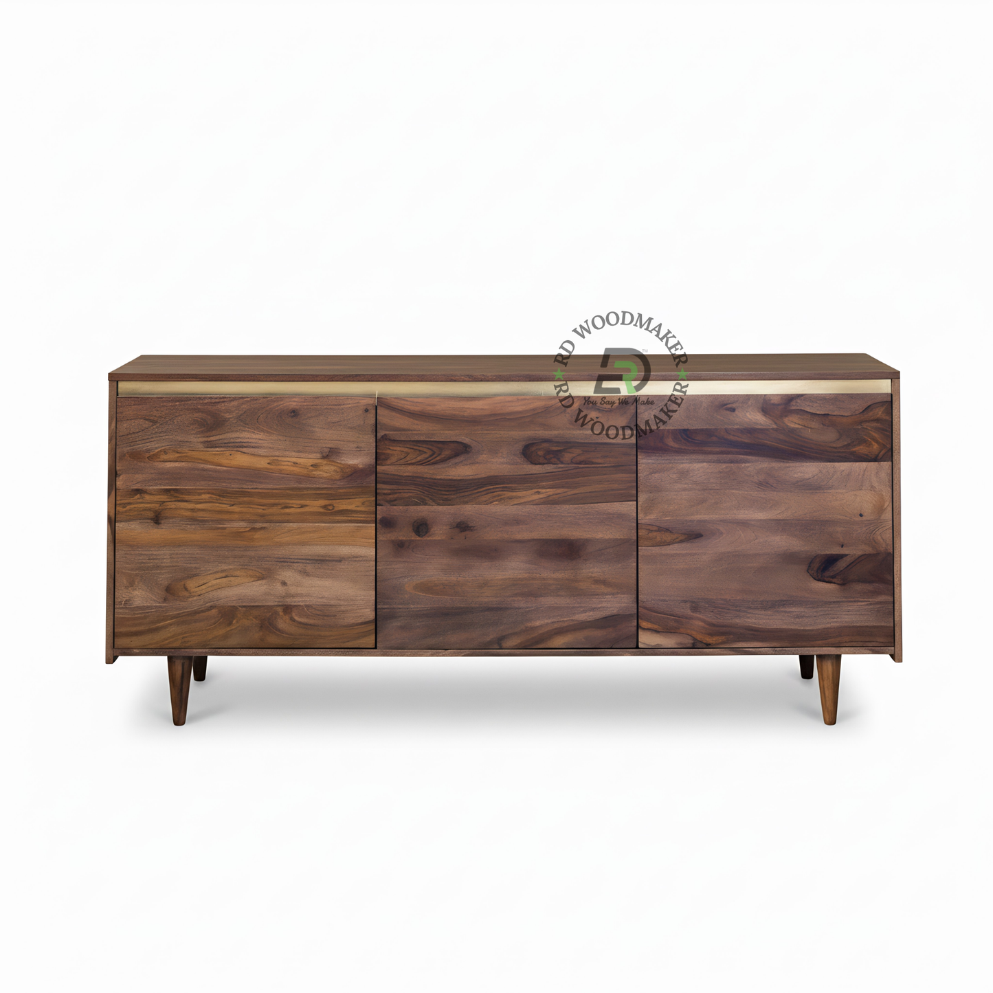 MINIMALIST PANEL WOODEN SIDEBOARD