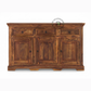 Classic Sheesham Wood 4 Door Sideboard with 3 Drawers Storage