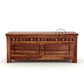 MINIMALIST SOLID WOOD STORAGE BENCH TRUNK
