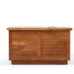 MINIMALIST PANEL DESIGN SOLID WOOD STORAGE TRUNK WITH CLEAN LINES