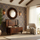 CLASSIC SHEESHAM WOOD STORAGE TRUNK WITH PANEL DESIGN