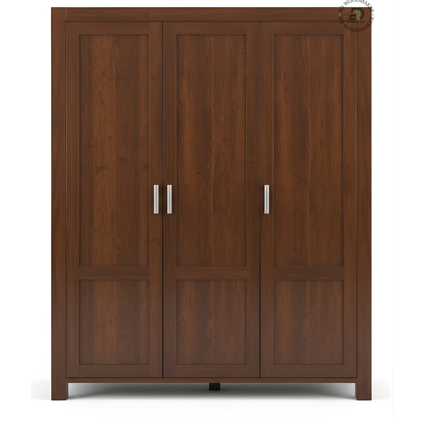 MODERN SOLID WOOD 3-DOOR WARDROBE