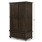 RUSTIC PLANK STYLE SOLID WOOD WARDROBE WITH DRAWER