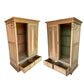 RUSTIC SLIDING DOOR SOLID WOOD WARDROBE WITH DRAWERS