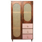 CLASSIC LARGE 4-DOOR SOLID WOOD WARDROBE