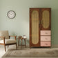 CLASSIC LARGE 4-DOOR SOLID WOOD WARDROBE