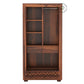 CLASSIC SOLID WOOD 2-DOOR WARDROBE WITH DRAWERS